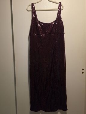Anthropologie Pilcro Sequin Midi Dress